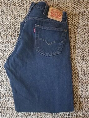 Levi's Men's Navy Relaxed Fit Jeans